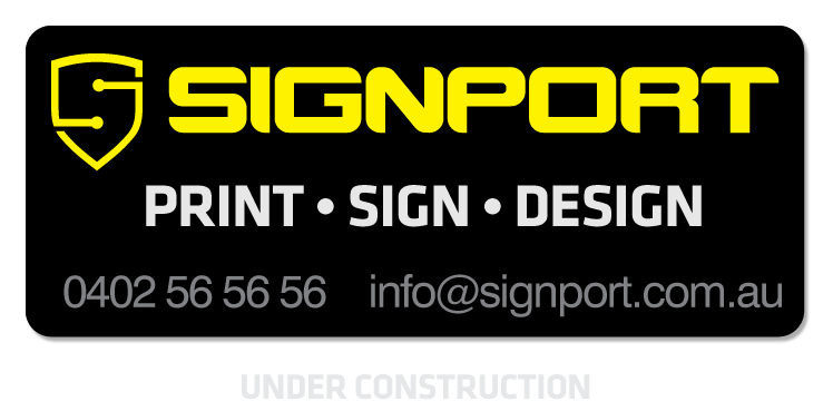 SIGNPORT | PRINT - SIGN - DESIGN